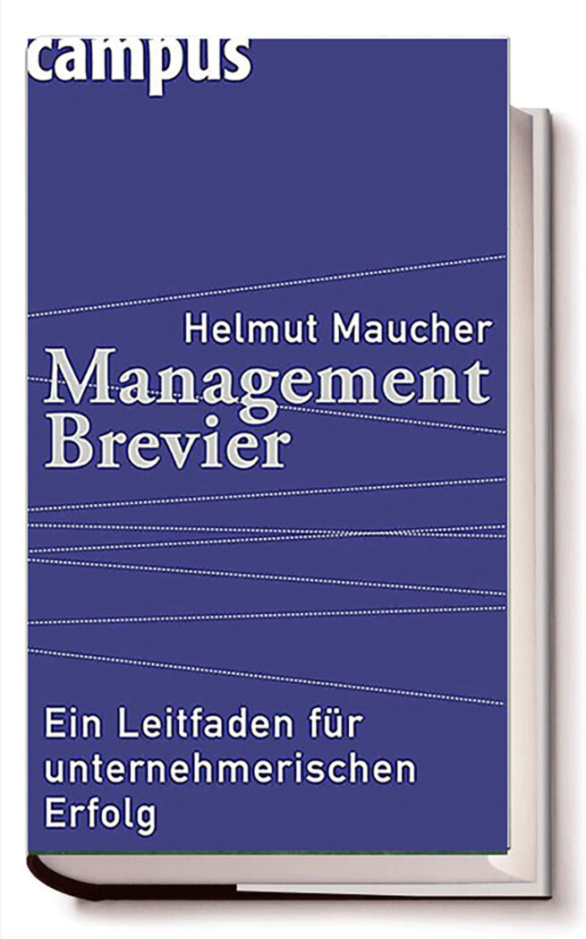 Buch "Helmut Maucher – Management Brevier" (Campus Verlag)